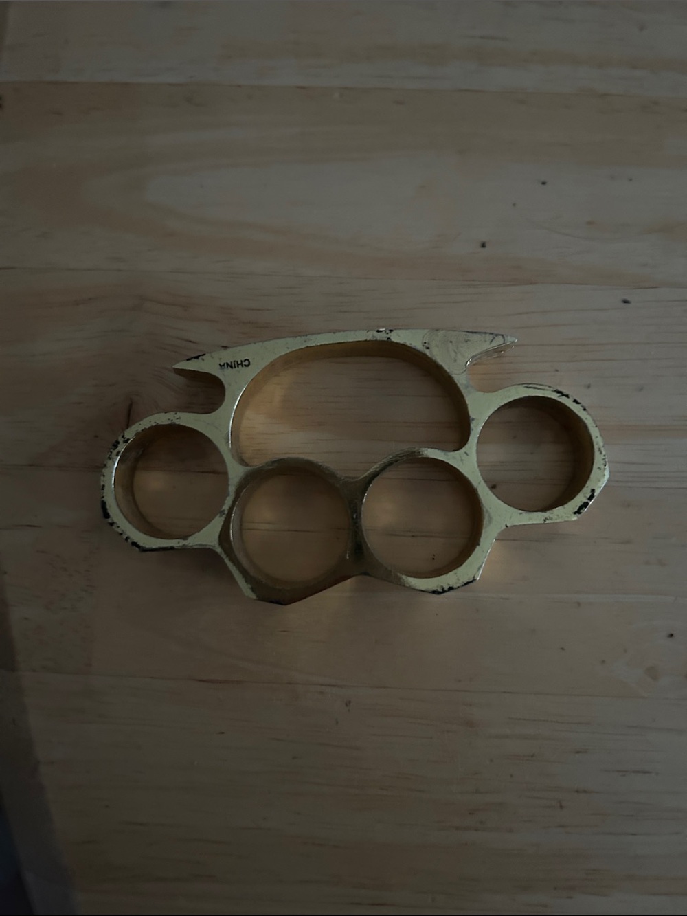 Brass-Colored Decorative Wall Accent